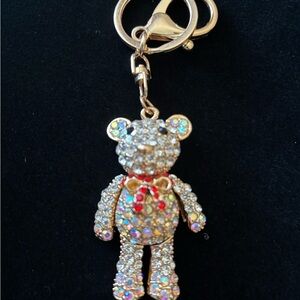 Fashion Teddy Bear Keychain